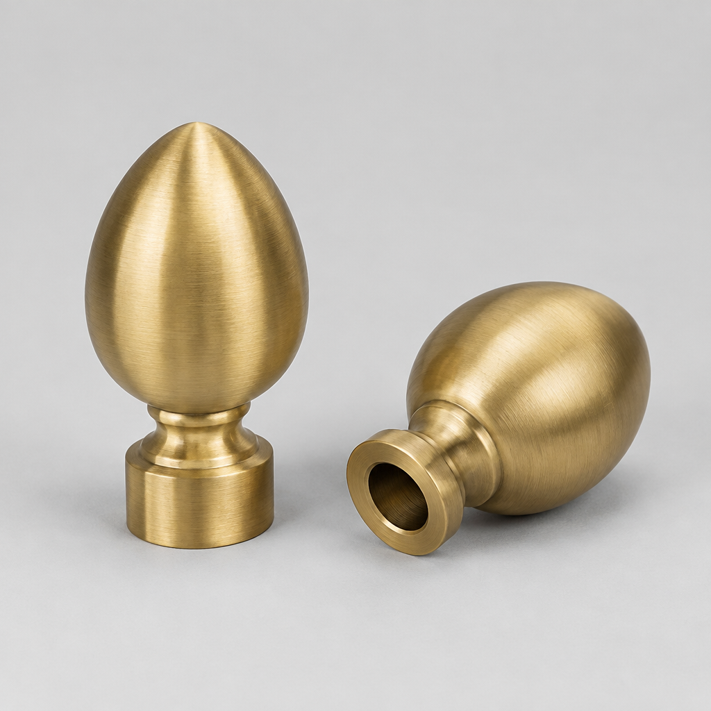 Filament 759 Brass Finial Set